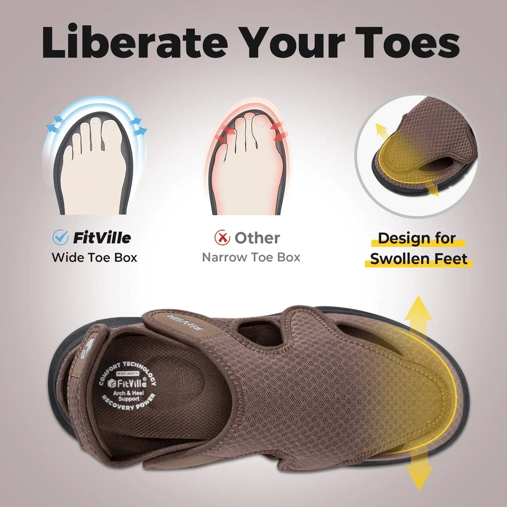 Men's Extra-Wide Sandals