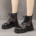 Mesh Combat Boots