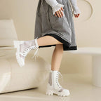 Mesh Combat Boots