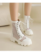Mesh Combat Boots