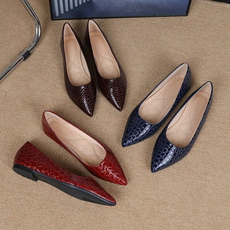 Monaco Luxe Ballet Flats
