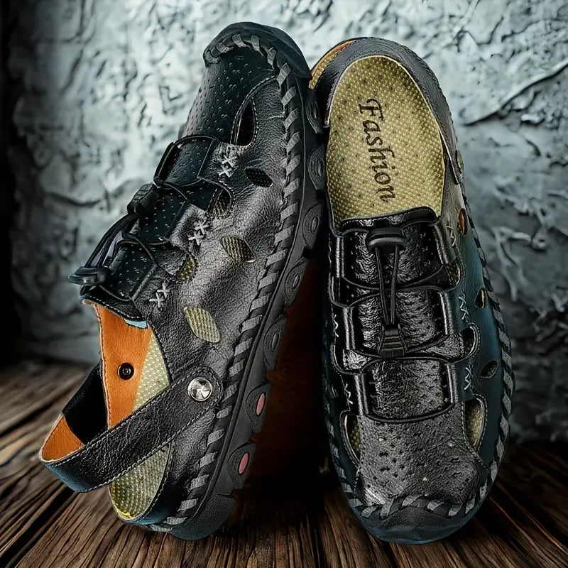 Nomad Trek Leather Fisherman Sandal