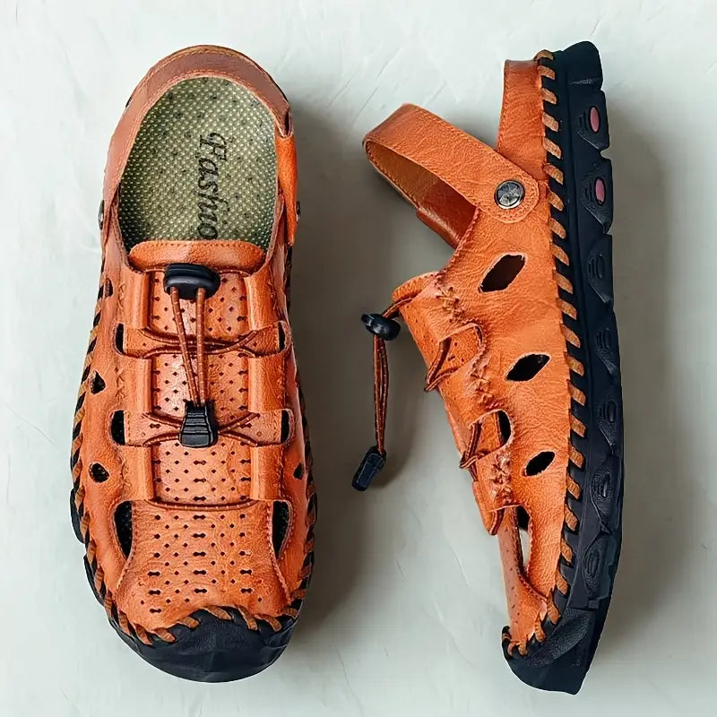 Nomad Trek Leather Fisherman Sandal