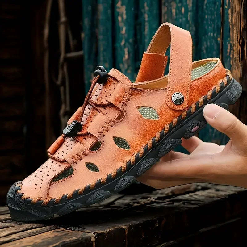 Nomad Trek Leather Fisherman Sandal