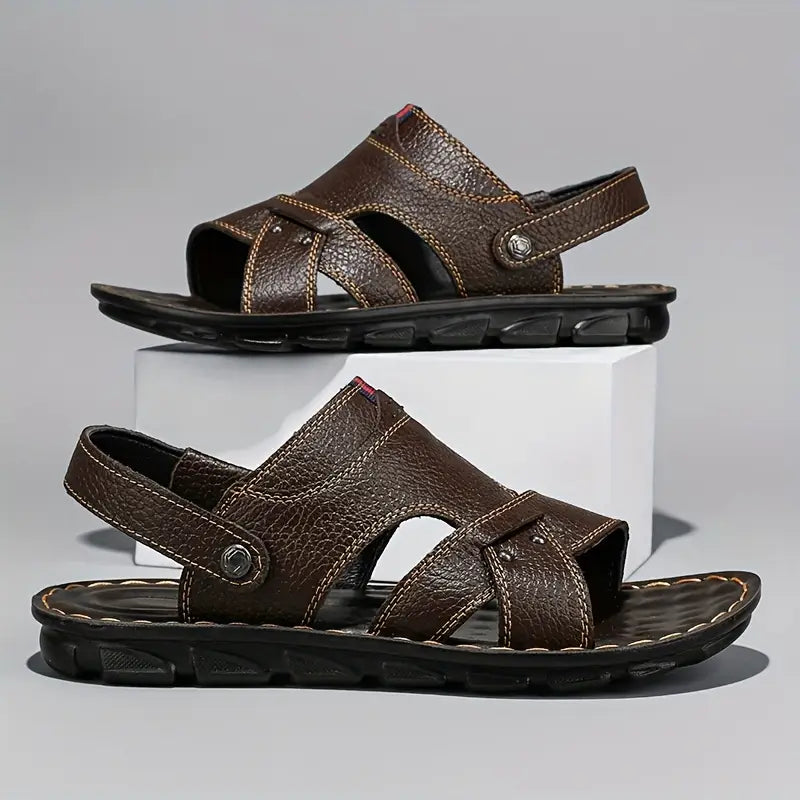 Non-Slip Leather Sandals