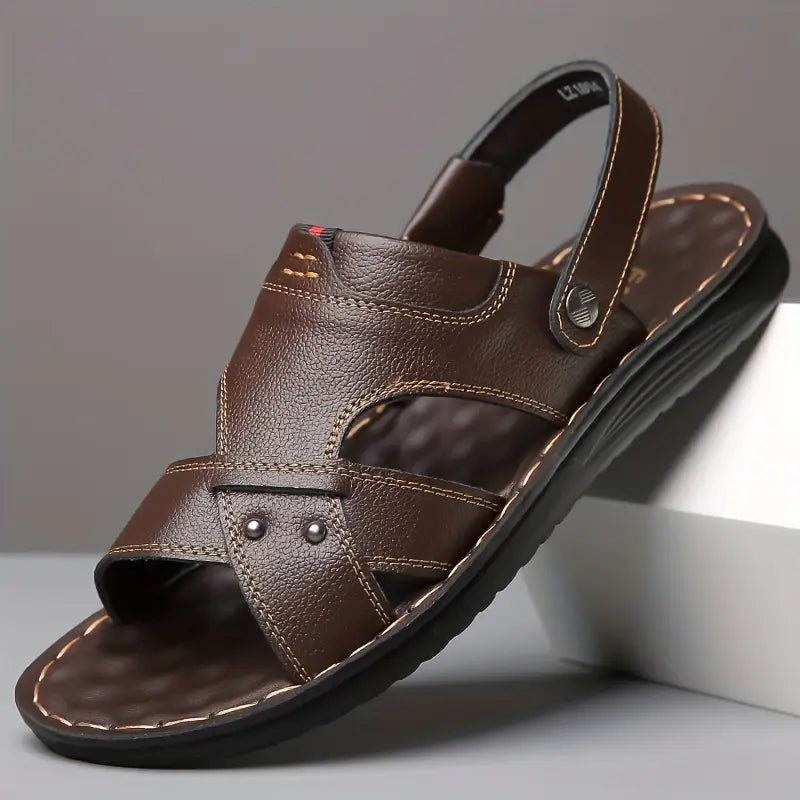Non-Slip Leather Sandals