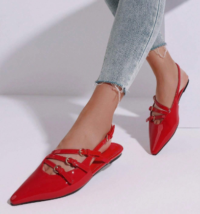Odette Strap Ballet Flats