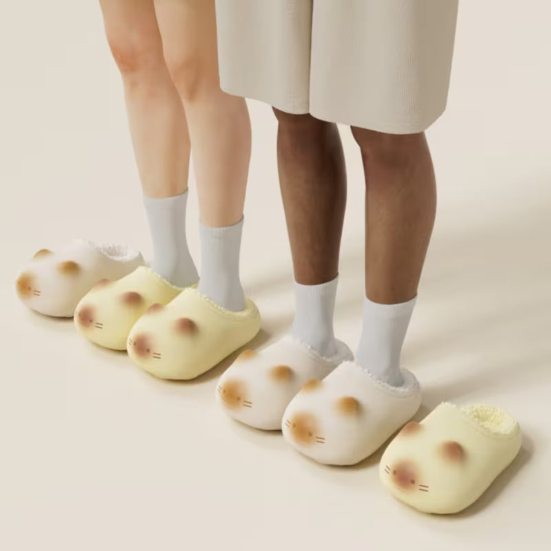 Paw Print Slippers