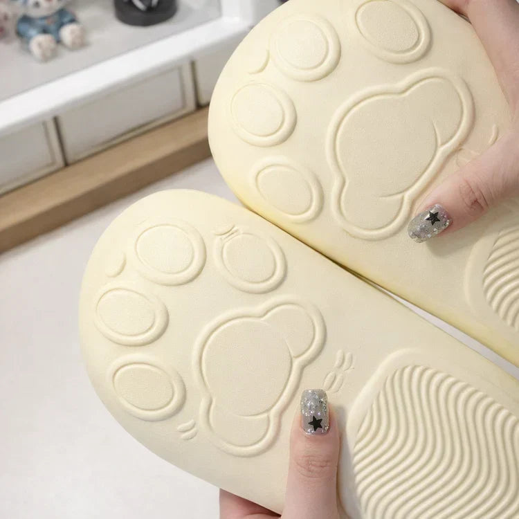Paw Print Slippers