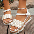 Pearl Luxe Wedges