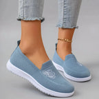 Petal Mesh Slip-On Sneakers