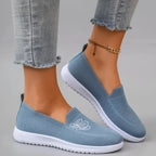 Petal Mesh Slip-On Sneakers