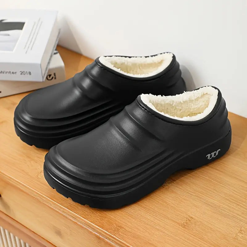Pluffy Winter Clogs