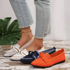 Pointed-Toe Ballet Flats