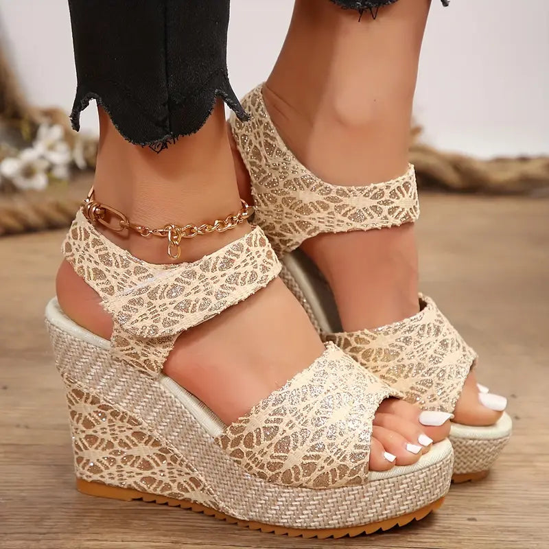 Queen Wedge Espadrille