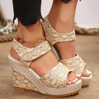Queen Wedge Espadrille