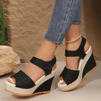 Queen Wedge Espadrille