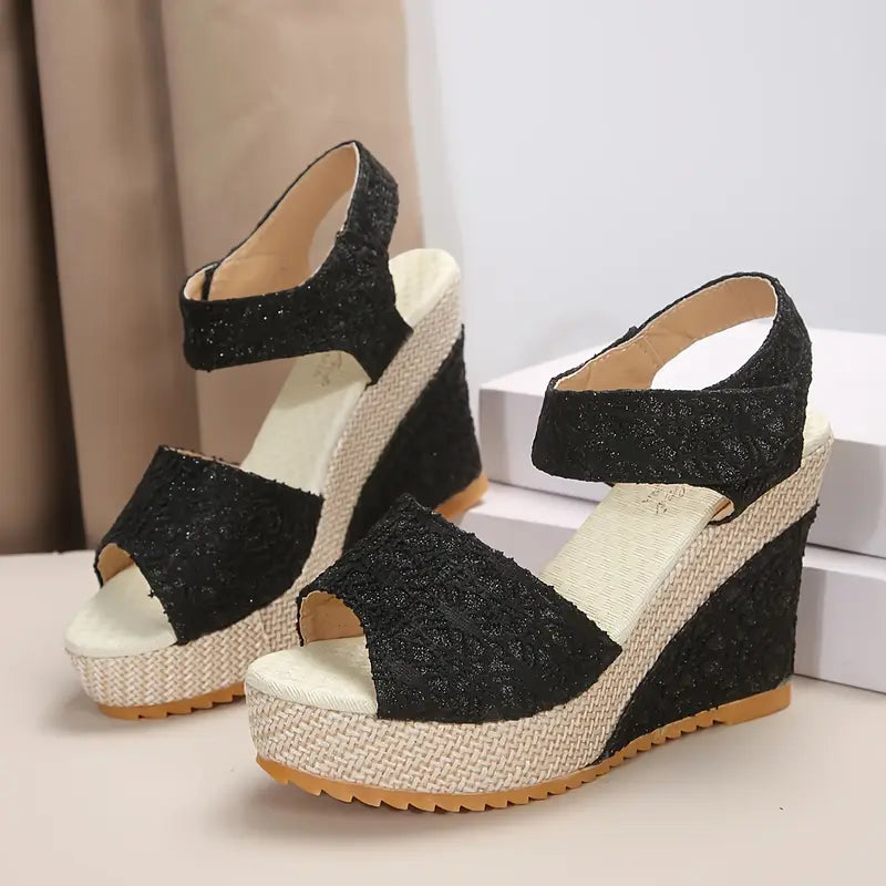 Queen Wedge Espadrille