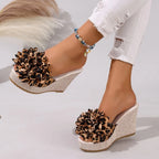 Ramona Bloom Wedges