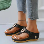 Ring Wedge Sandals