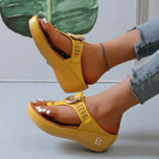 Ring Wedge Sandals