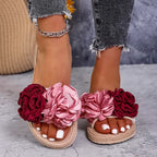 Rosalie Bloom Wedges