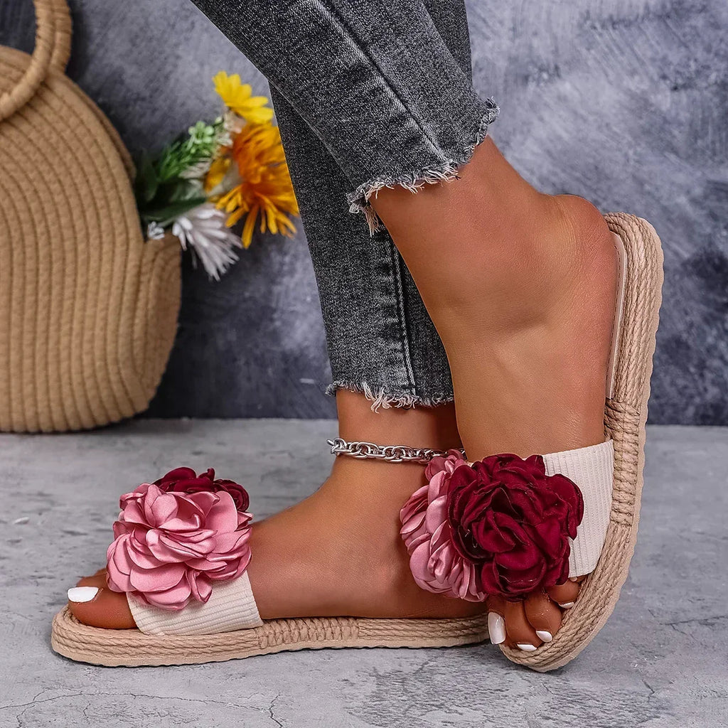 Rosalie Bloom Wedges