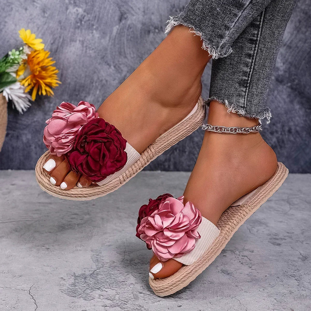 Rosalie Bloom Wedges
