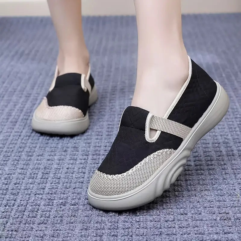 Round-Toe Slip-On Shoes
