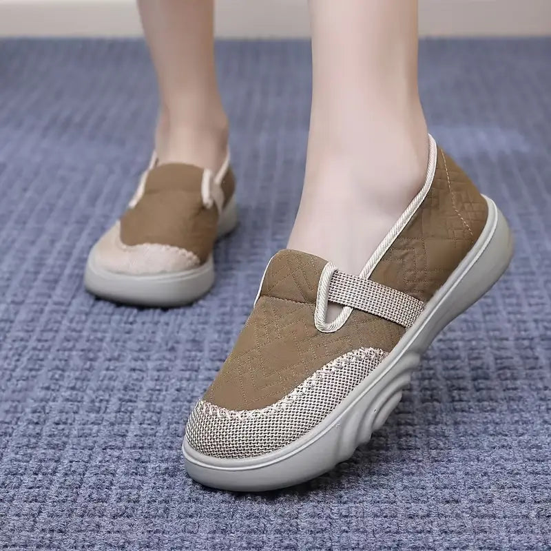 Round-Toe Slip-On Shoes