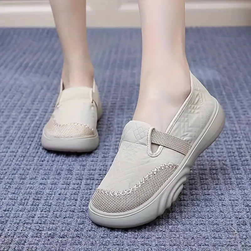 Round-Toe Slip-On Shoes