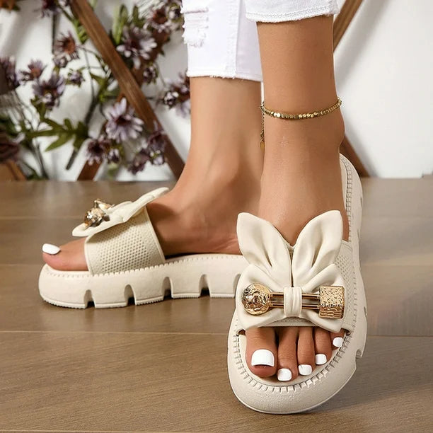 Roxanne Bow Slides