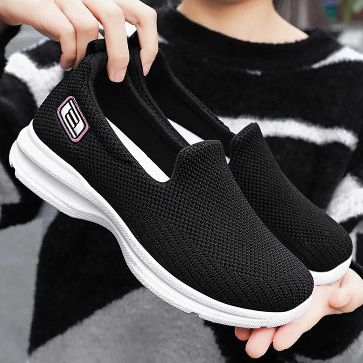 Slip-On Tennis Sneakers