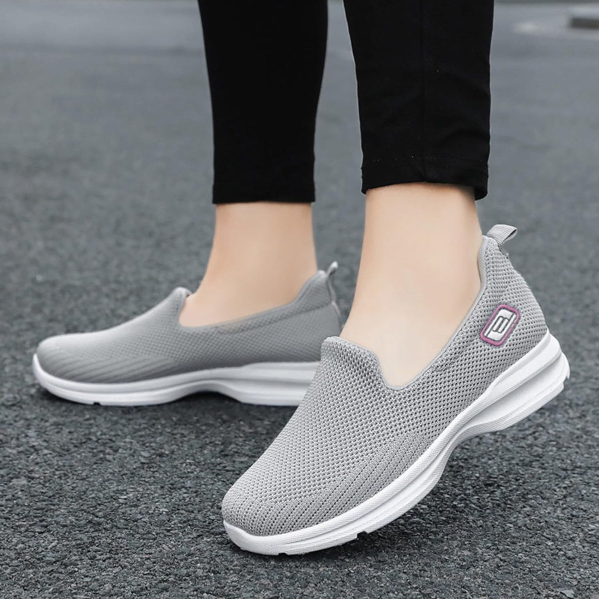 Slip-On Tennis Sneakers