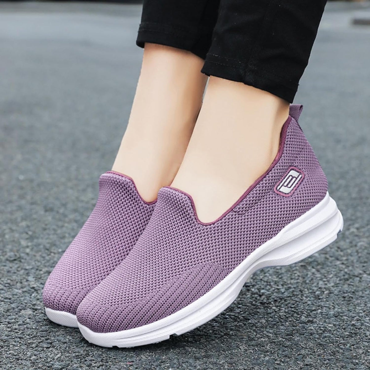 Slip-On Tennis Sneakers
