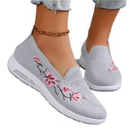 Spring Blossom Floral Slip-On Shoes