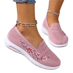 Spring Blossom Floral Slip-On Shoes