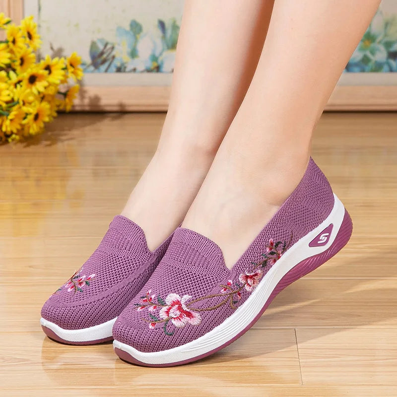 Spring Slip-On Walking Shoes