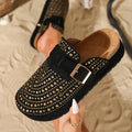 Starlit Buckle Clogs