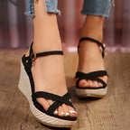 Stella Wedge Sandals