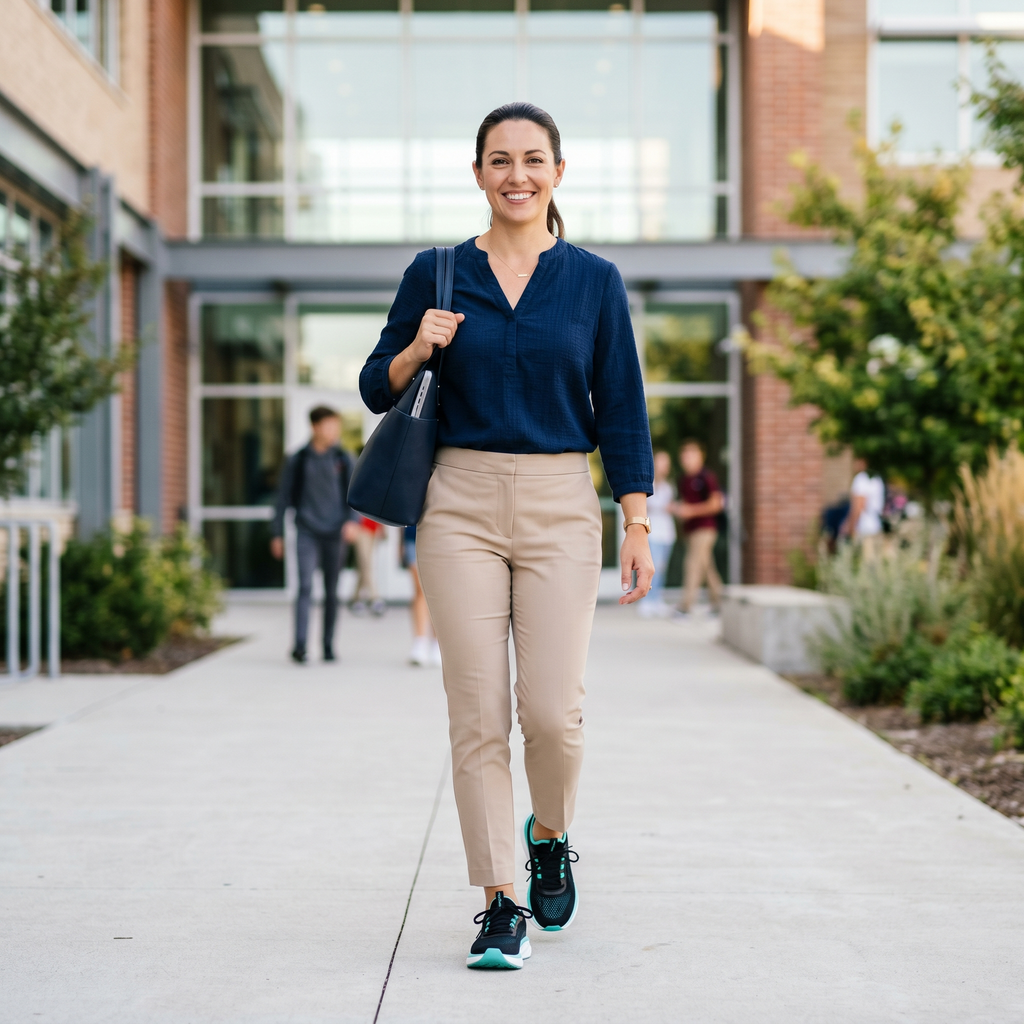 Stretch Teacher Shoes