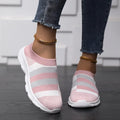 Striped Sock Slip-On Sneaker