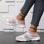 Striped Sock Slip-On Sneaker