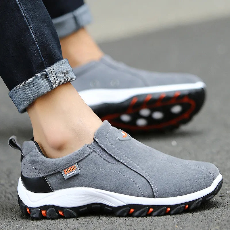 Suede Loafer Sneakers