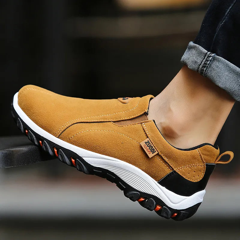 Suede Loafer Sneakers