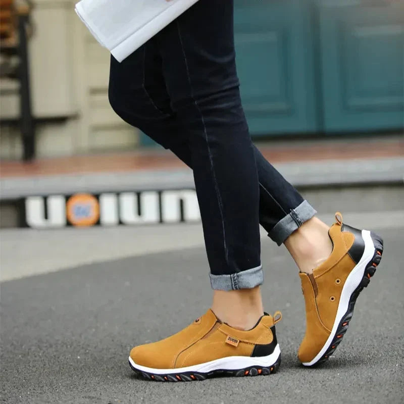 Suede Loafer Sneakers