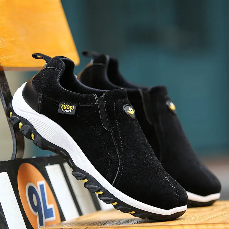 Suede Loafer Sneakers