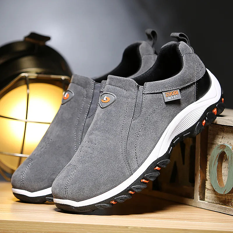Suede Loafer Sneakers