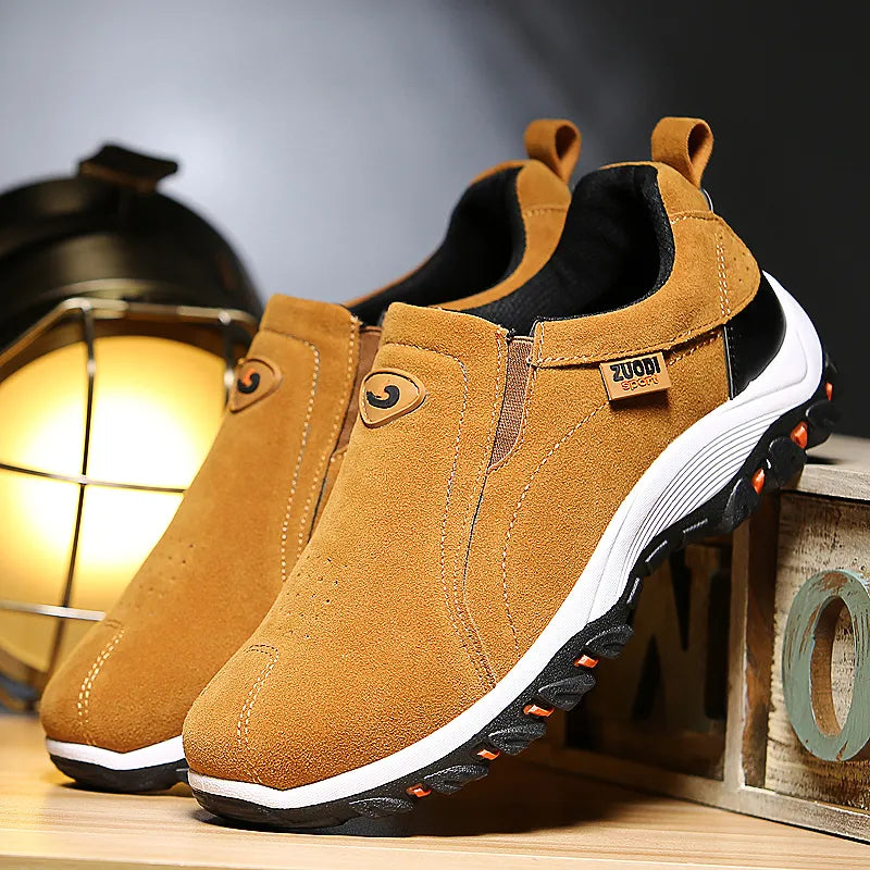 Suede Loafer Sneakers