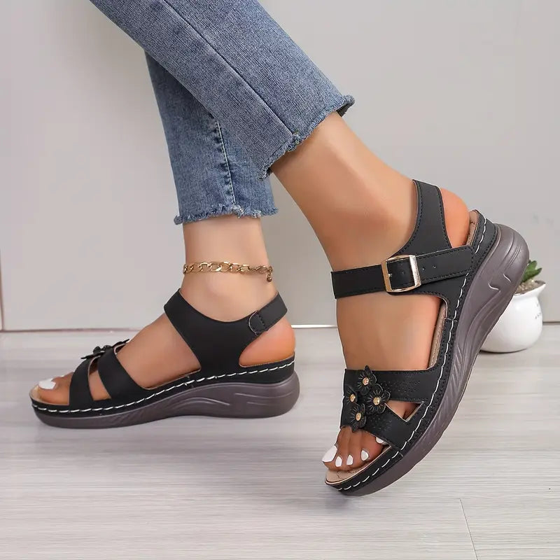 Summer Flower Sandals